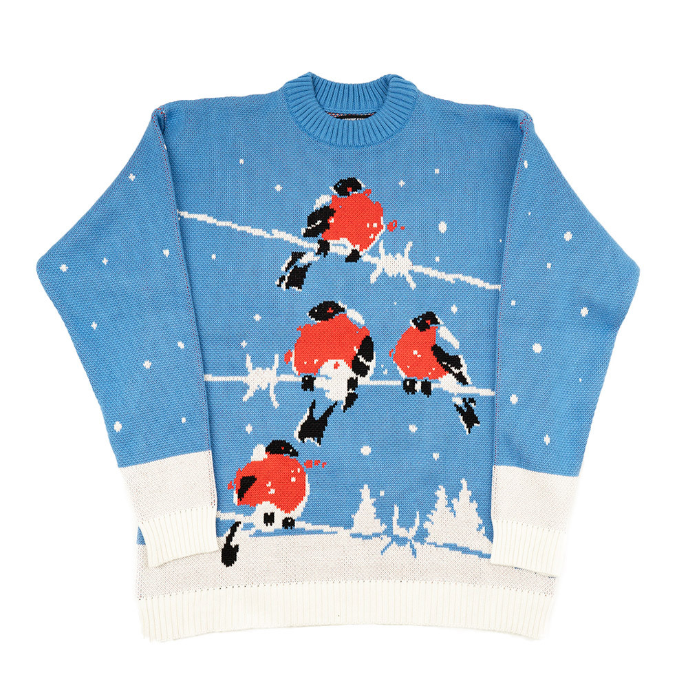 A Postcard from the Homeland / cotton sweater